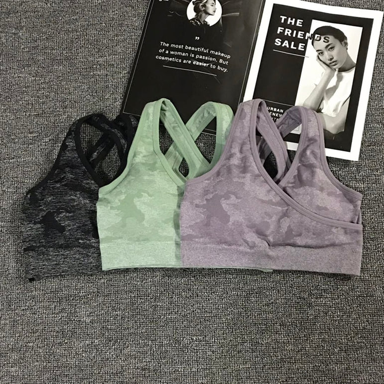 Camouflage Yoga Set Gym Fitness Clothing