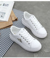Fashion Breathable PU Leather Platform Sneakers