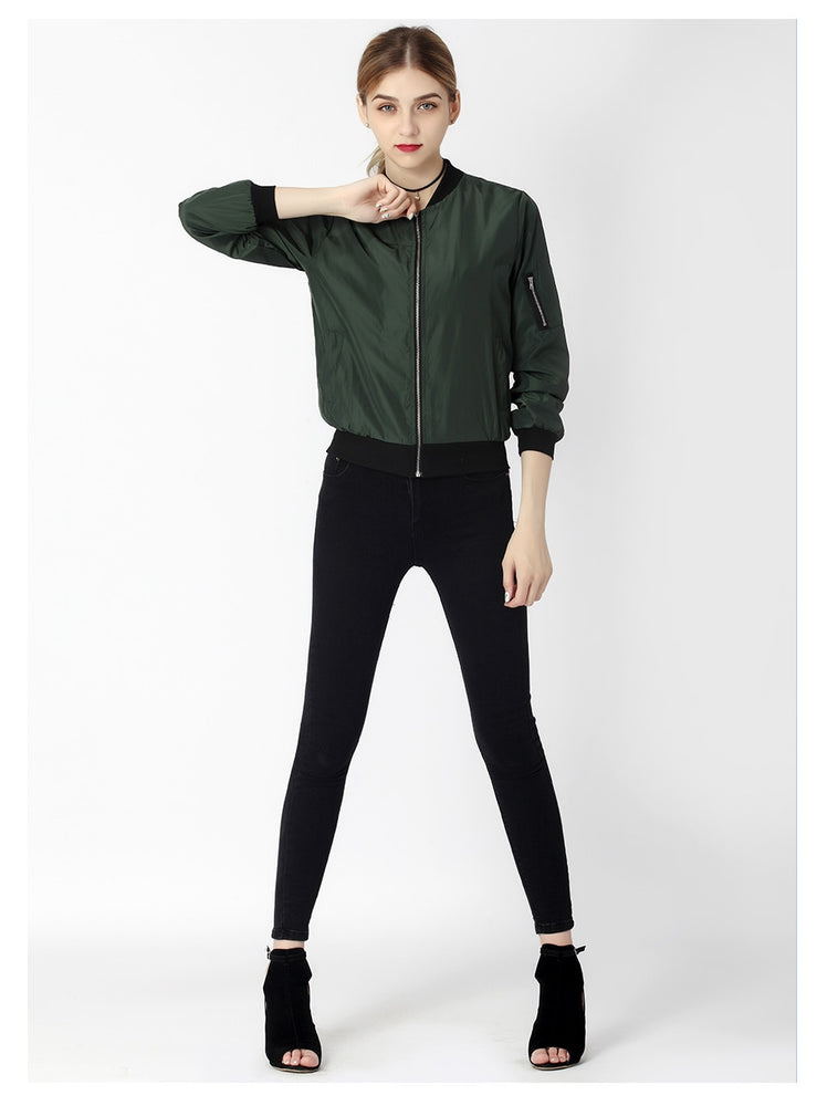 Windbreaker Women Coats Long Sleeve Jackets