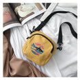 Canvas Cell Phone Simple Small Crossbody Bags