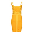 Bandage Hollow Out Sleeveless Backless Club Dress