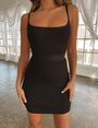 Bandage Hollow Out Sleeveless Backless Club Dress