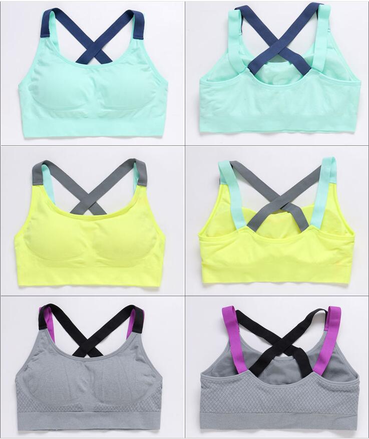Full Cup Breathable Top Shockproof Bra