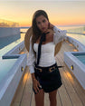 Square Collar Tunic Women Female Elegant Blouse Shirt