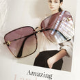 Oversize Square Women Celebrity Sunglasses