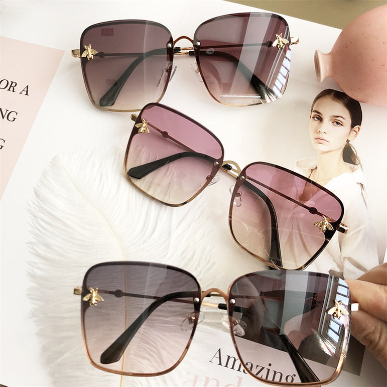 Oversize Square Women Celebrity Sunglasses