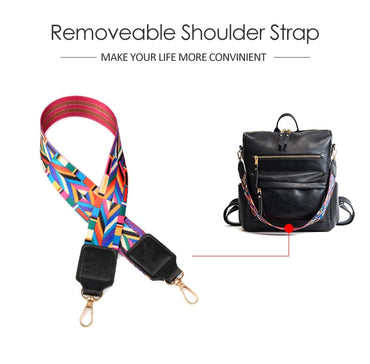 Retro Large PU Leather Rucksack Backpacks
