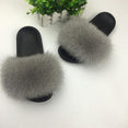 Furry Slippers Ladies Shoes Cute Plush Slippers