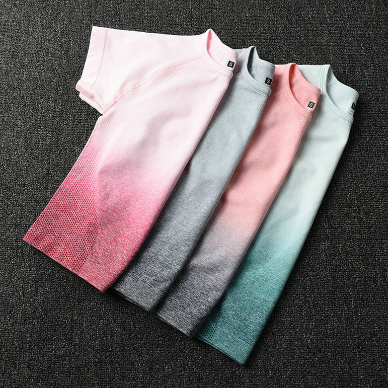 Ombre Energy Seamless Women Sport Suit
