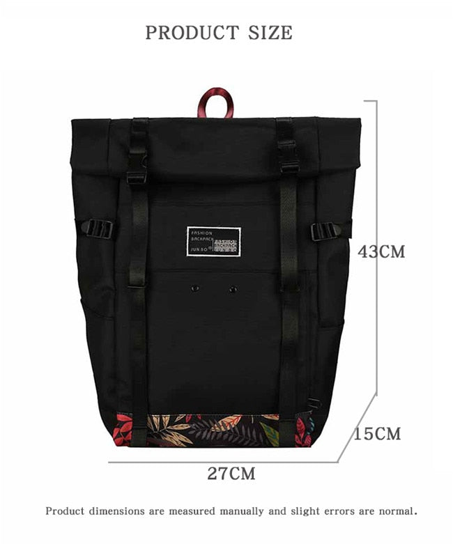Trendy Double Shoulder Backpack