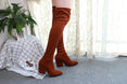 Over The Knee High Winter Shoes Pointed Toe Boots