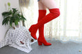 Over The Knee High Winter Shoes Pointed Toe Boots