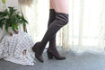 Over The Knee High Winter Shoes Pointed Toe Boots