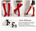 Over The Knee High Winter Shoes Pointed Toe Boots