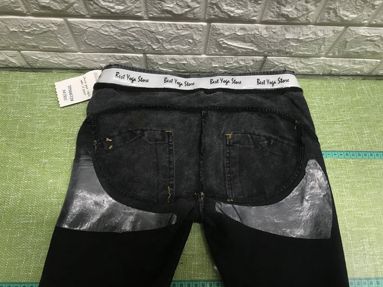 Jeans Woman Peach Push Up Hip Skinny Denim Pant