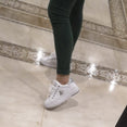 Fashion Breathable PU Leather Platform Sneakers
