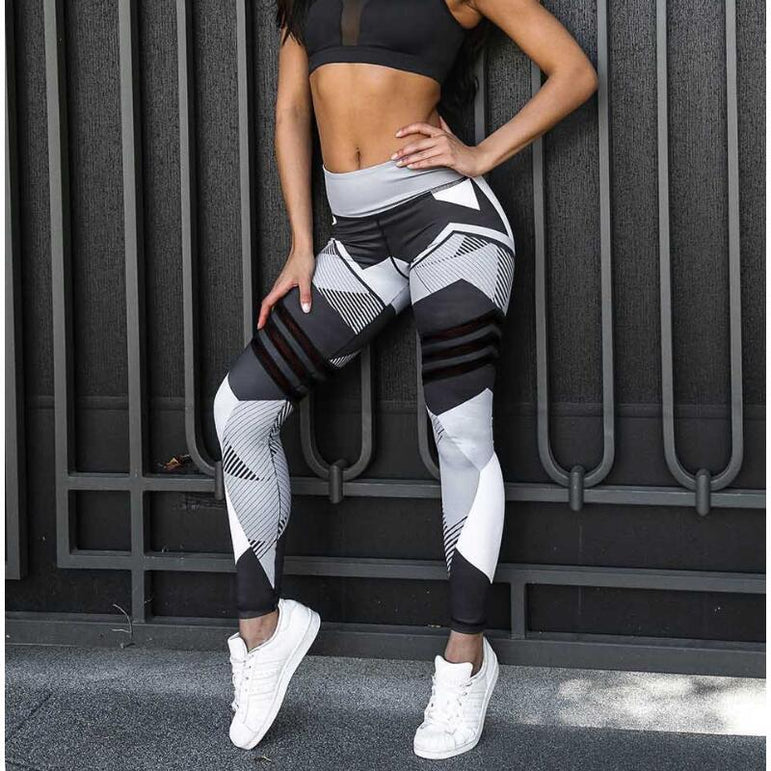 Tights Gradient Seamless Stretchy High Waist Pants