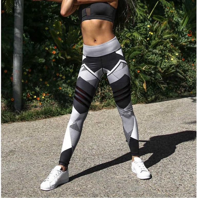 Tights Gradient Seamless Stretchy High Waist Pants