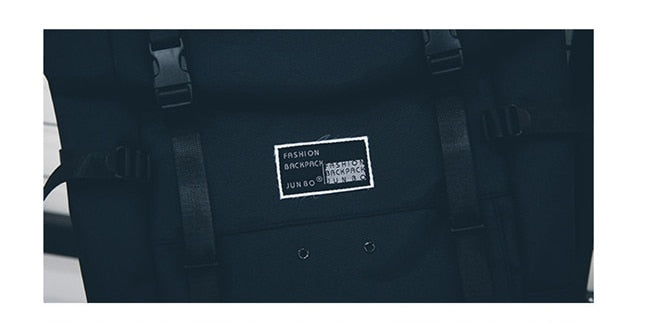 Trendy Double Shoulder Backpack