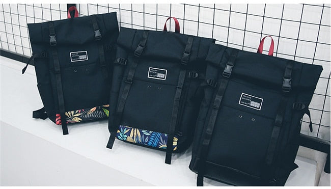 Trendy Double Shoulder Backpack