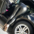 PU Leather Women High Waist Skinny Pants