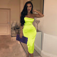 Satin lace up 2020 summer women bodycon