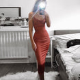 Satin lace up 2020 summer women bodycon