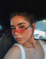 Rectangle Luxury Lens Personality Sunglasses