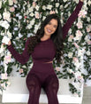 Seamless Yoga Sets High Waist Gym Suit