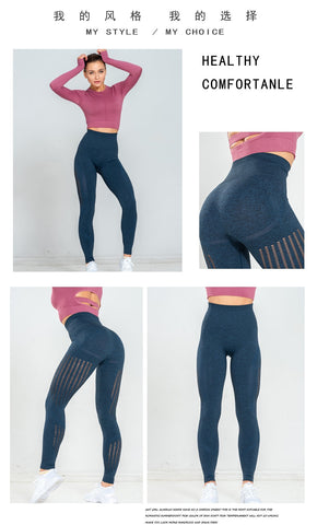 Tights Woman Push Up Elastic Seamless Leggings