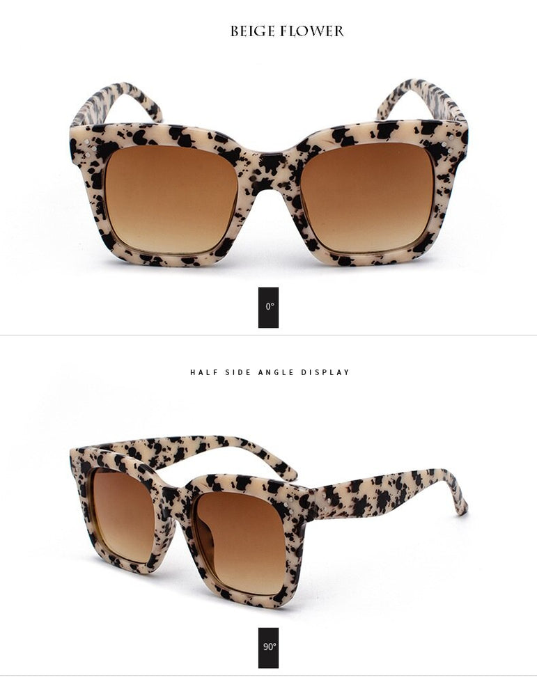 Kim Kardashian Flat Top Eyewear Sunglasses