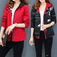 Streetwear Hooded Printed jacket