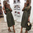 Women Casual Sashes a Line Party Dress