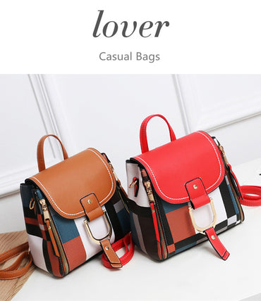 Soft Touch Multi-Function Small Backpack