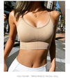 Push Up Seamless Crop Top Bra