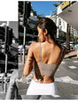 Push Up Seamless Crop Top Bra
