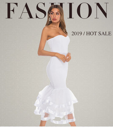 Party Tube Tops Wedding Off Shoulder Dress