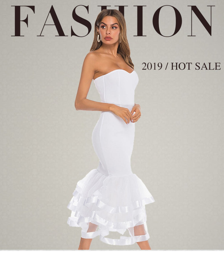 Party Tube Tops Wedding Off Shoulder Dress
