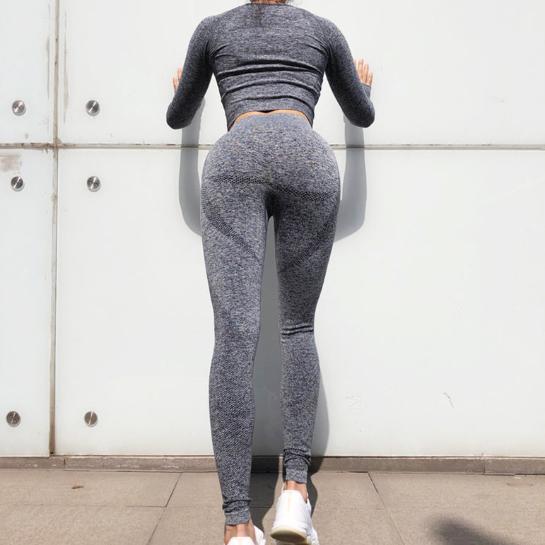 Seamless Gym Clothing Women Gym Yoga Set