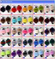 Warm Fox Fur Slippers For Women Slides Flip Flop