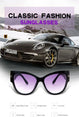 Cat Eye Oversize Gradient Sunglasses