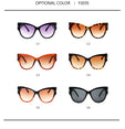 Cat Eye Oversize Gradient Sunglasses