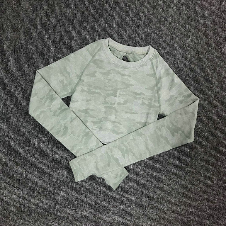 Camouflage Yoga Set Gym Fitness Clothing