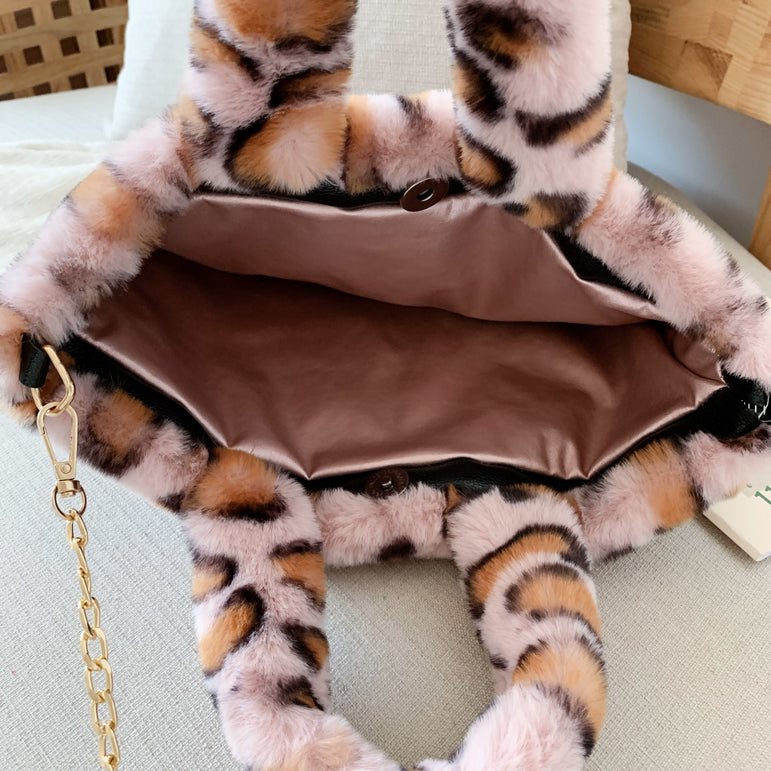 leopard Female Messenger Bag