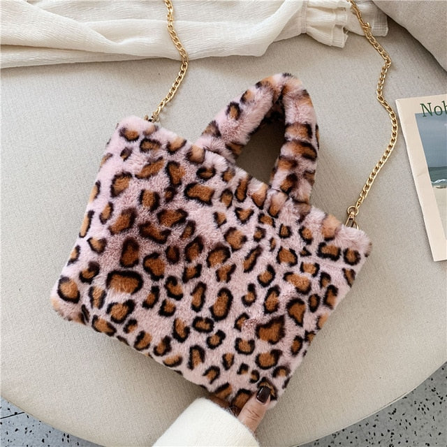 leopard Female Messenger Bag