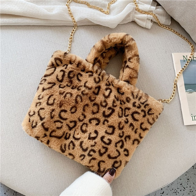 leopard Female Messenger Bag