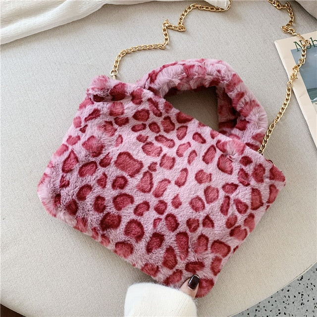 leopard Female Messenger Bag