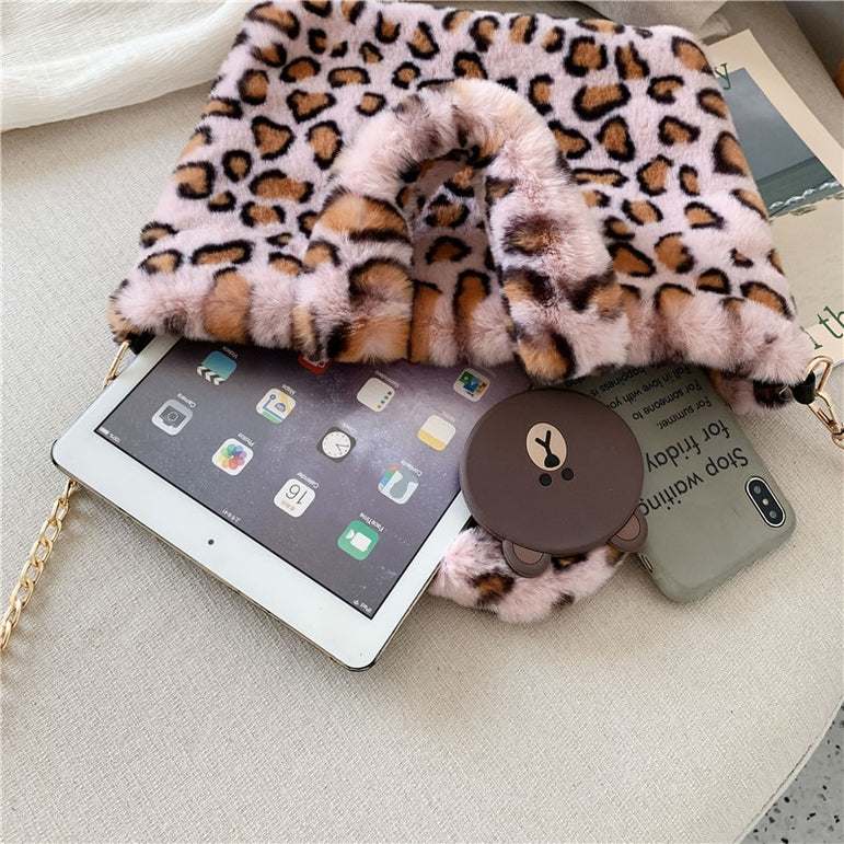 leopard Female Messenger Bag