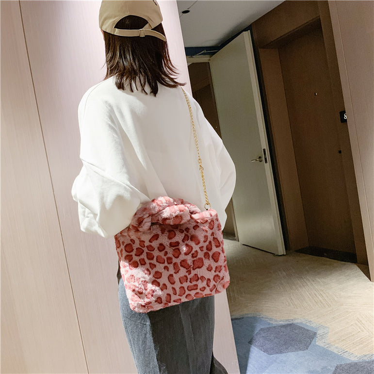 leopard Female Messenger Bag