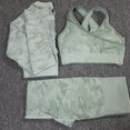 Camouflage Yoga Set Gym Fitness Clothing